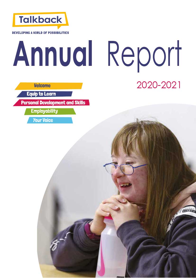 Annual Report 2020 - 2021 - Talkback