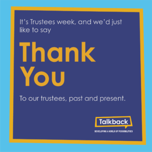 Thank you to our trustees