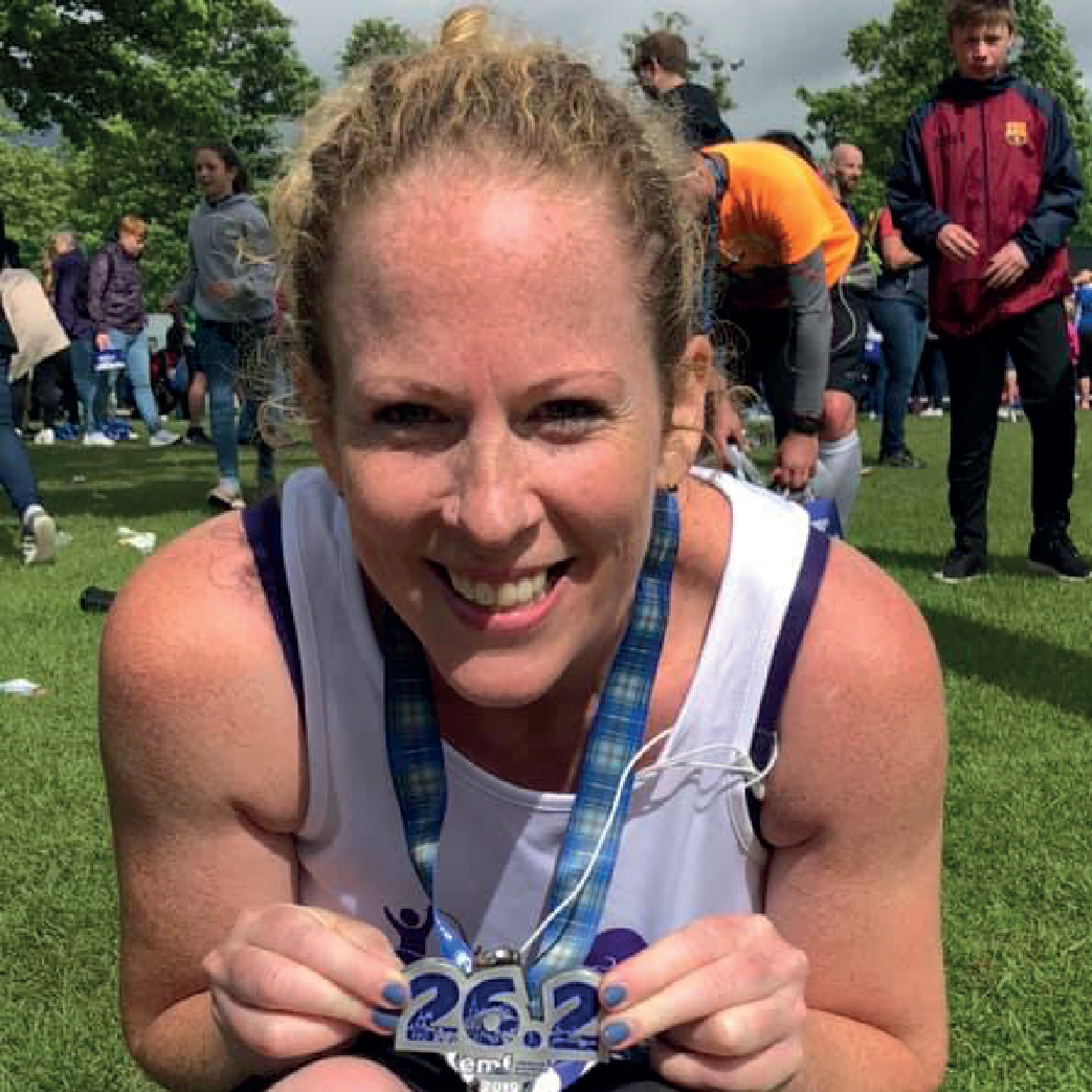 Jools is up and running in aid of Talkback Talkback